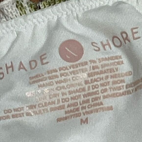Shade & Shore Floral Bikini Low Coverage Cheeky, Size M, NWT - Picture 8 of 9